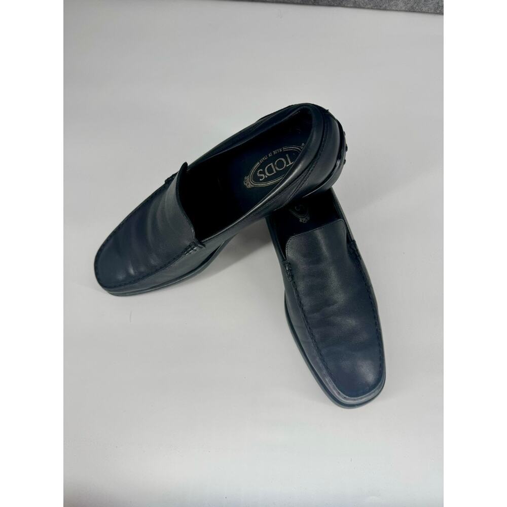 Tod's Black Leather Loafers - Picture 3 of 10